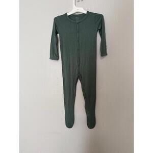Kyte baby HTF pine snap footie 18-24m NWOT